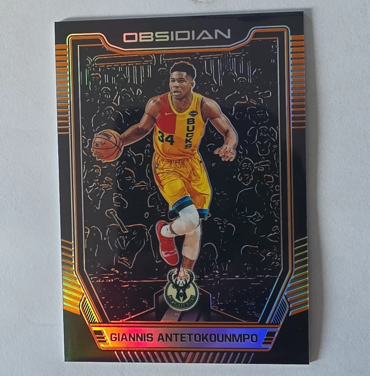 Giannis ヤニス アデトクンボ プレートカード 世界1枚限定 1of1 Giannis Antetokounmpo Basketball Sports Trading Cards