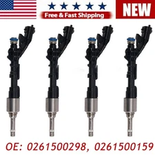 4Pcs Fuel Injector For Land Rover LR4 Range Rover Sport Jaguar XF 0261500298