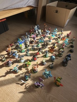 Used Miscellaneous Skylanders - some rare - 60 Pieces