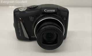 Canon Powershot SX150 IS 14.1MP 12X Zoom Digital Camera Powers On Untested P/R