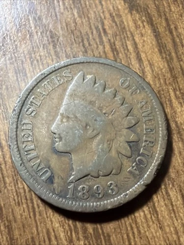 1893 Indian Head Cent — photo from the most recent tracked eBay sale