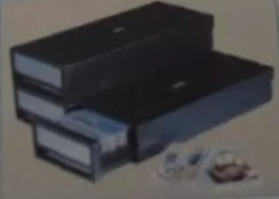  MC Schubladen-Archivbox-System für 14 MCs horizontal & vertikal anbaufähig