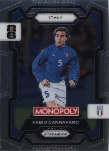 2026 Panini Monopoly FIFA World Cup Fabio Cannavaro #36 Four