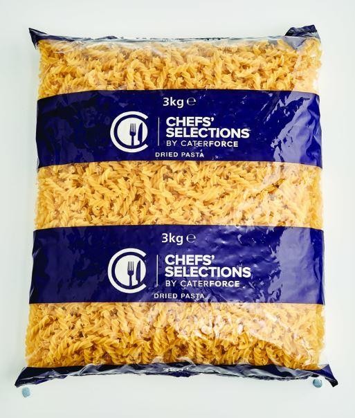 Chefs' Selections Pasta Twists Fusili 3kg