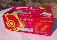 NOS Emerson VCR EWV403 19 Micron DA4 Head VHS Player Recorder