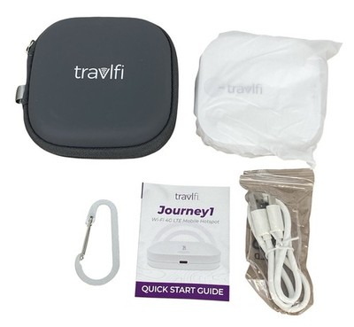 TravlFi Journey1 4G LTE RV WiFi Hotspot - Pay As You Go, No Contract, Portable