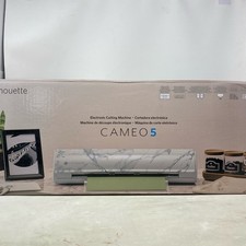 Silhouette Cameo 5 12-Inch Vinyl Cutting Machine - Bianco Carrara Marble Edition