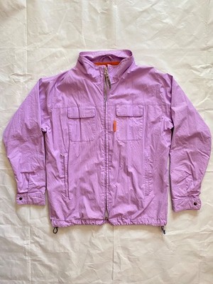 Napapijri Vintage Lavender Light Harrington Windbreaker Jacket - Size L