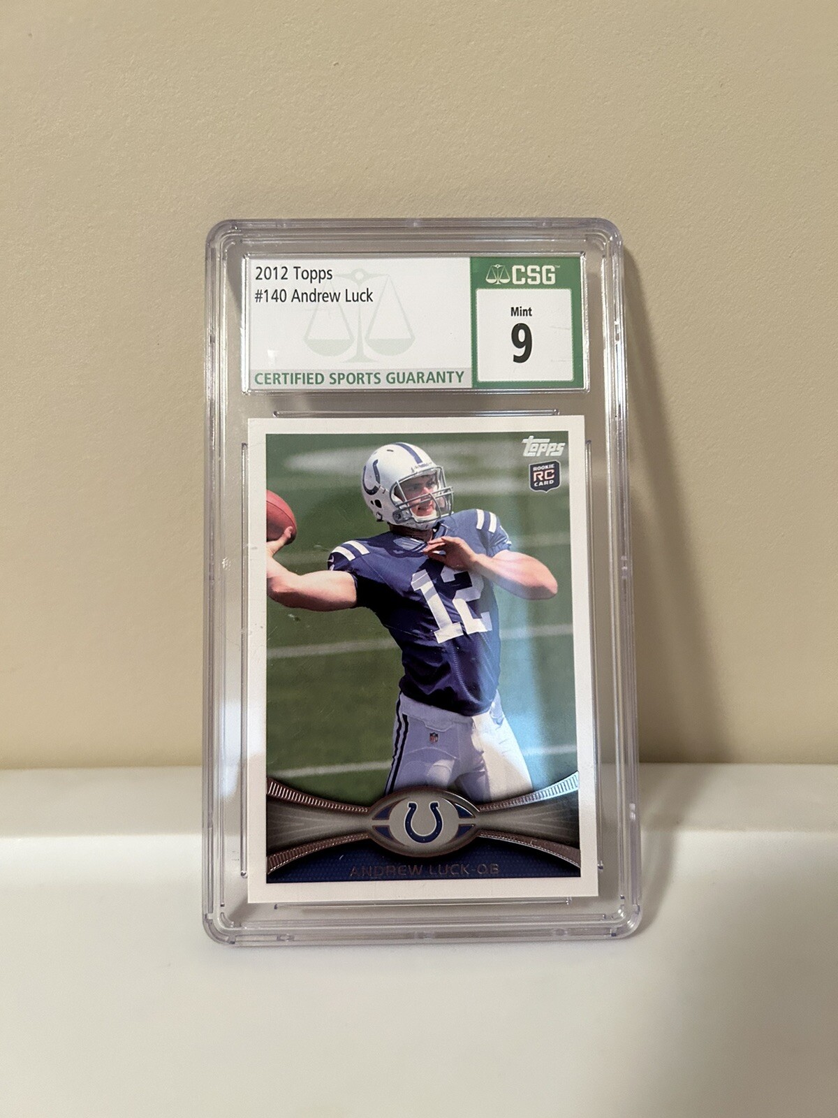 Andrew Luck Topps 1965 Topps Inserts #150 Autograph