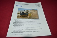Komatsu D32E D32P Dozer Crawler Tractor Dealer's Brochure DCPA9