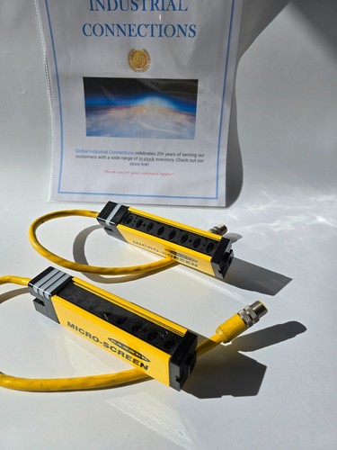 Banner Microscreen USE424YP2 Set emettitore per tende luminose e ricevitore USR424YP2 - Foto 6 di 8