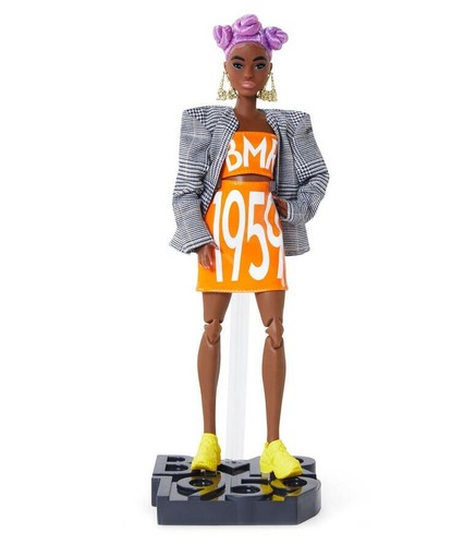 Barbie BMR1959 SIGNATUR SAMMLER rosa Haar AA Claudette Skulptur - Bild 3 von 3