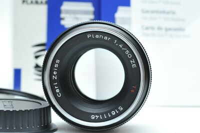 Zeiss 50mm f/1.4 Planar T* ZE Lens for Canon EF SN51611146 | eBay