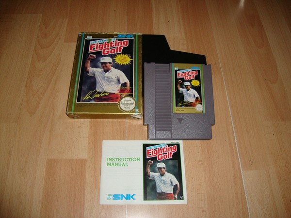 LEE TREVINO'S FIGHTING GOLF DE SNK PARA LA NINTENDO NES PAL B EN BUEN ESTADO
