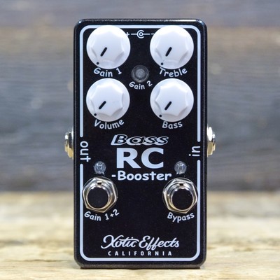 Xotic Effects Bass RC Booster v2 Transparent 20dB+ Clean Boost 