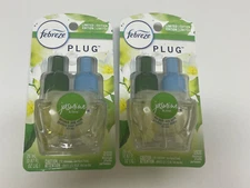 2 Count - Febreze Plug In Jasmine and Lime Fade Defy Plug Refill Limited Edition