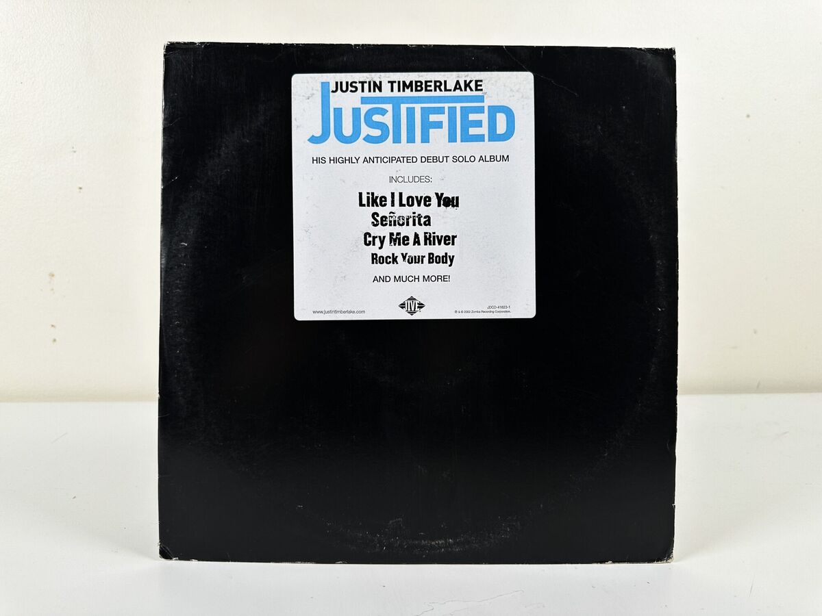Justin Timberlake - Justified - Vinyl LP Record - 2002 | eBay Justin Timberlake - Justified - Vinyl LP Record - 2002 | eBay
