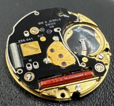 Eberhard Complete Original Revised Flat Line Movement 256.031 256.041