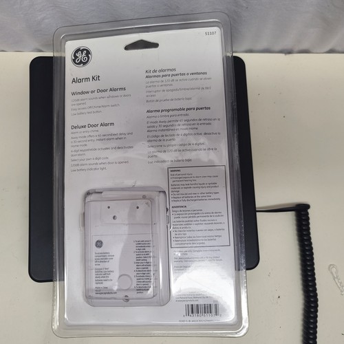 GE Alarm Kit Window | Door Personal Security w Entry Chime Mode 51107 Keypad NEW - Picture 2 of 2