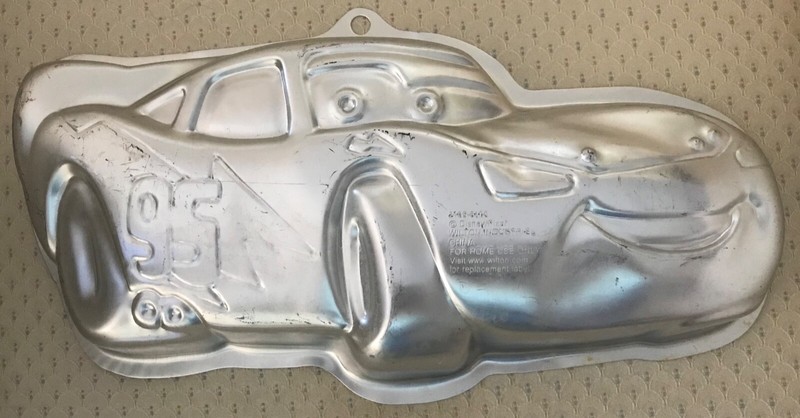 Wilton Disney/Pixar Cars 'Lightening McQueen' Cake Pan/Jello Mold! #2195-6400