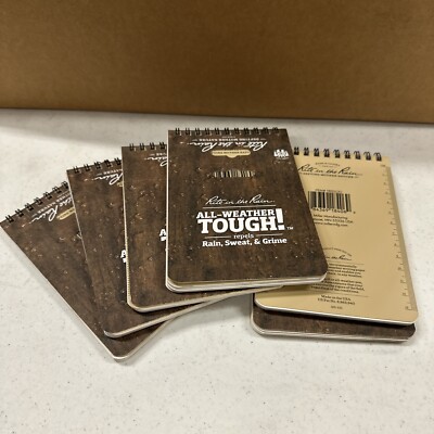 Little Giant Maple Syrup Tree Tapping Log Book Rite in the Rain (6) Pack Repels