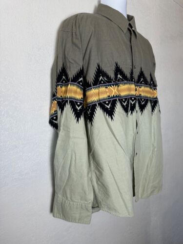 Vintage Pendleton High Grade Western Wear Button Up Size XL Made in USA - Picture 3 of 12