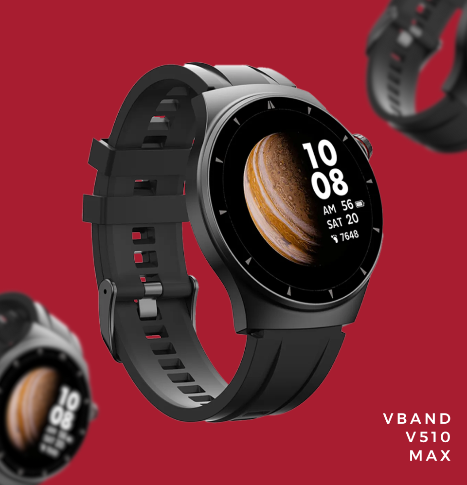 V-BAND V510 MAX - IP67 Waterproof Android & IOS Smartwatch