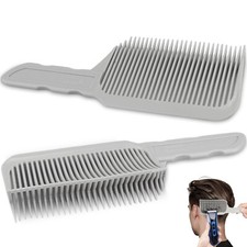 2Pcs Barber Fade Comb Hair Fade Tool Blending Combs for Fades for Home  Salon