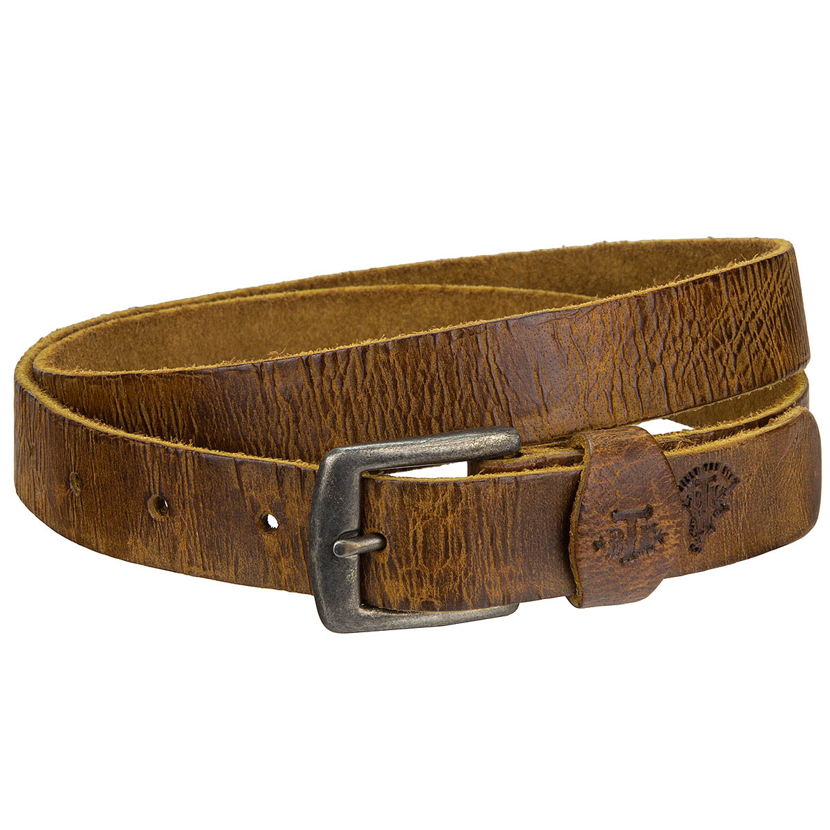 Billy the Kid Jane schmaler Leder Gürtel mit Dornschließe Vintage Style M425-24