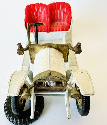 Vintage Matchbox Models Of Yesteryear 1909 Opel Coupe White Y-4 Lesney England - Picture 3 of 6
