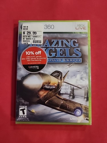 Blazing Angels: Squadrons of WWII Microsoft Xbox 360 Game NTSC NEW SEALED