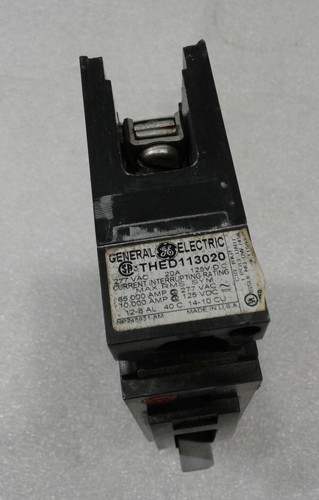 THED113020 GE 1POLE 20AMP 277V (2 YEAR WARRANTY) - Picture 4 of 5