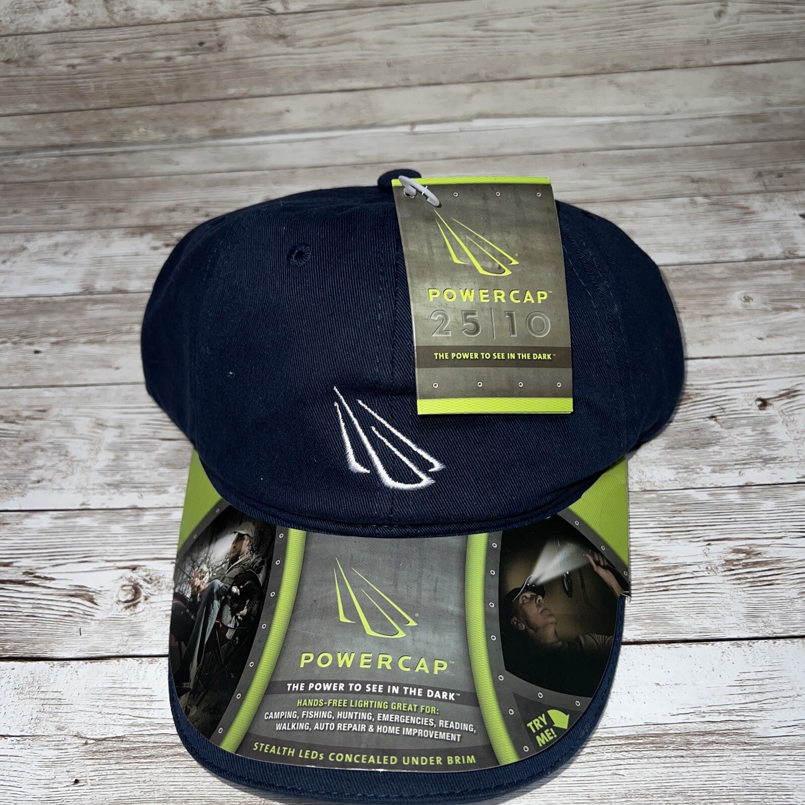 Head Light POWERCAP CAMO Blaze LED Hat 25/10 Ultra-Bright Hands