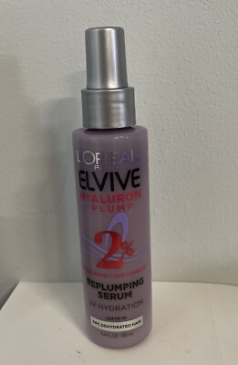 L'oreal Elvive Hyaluron + Plump 2% Hair Serum, 4.4 fl oz