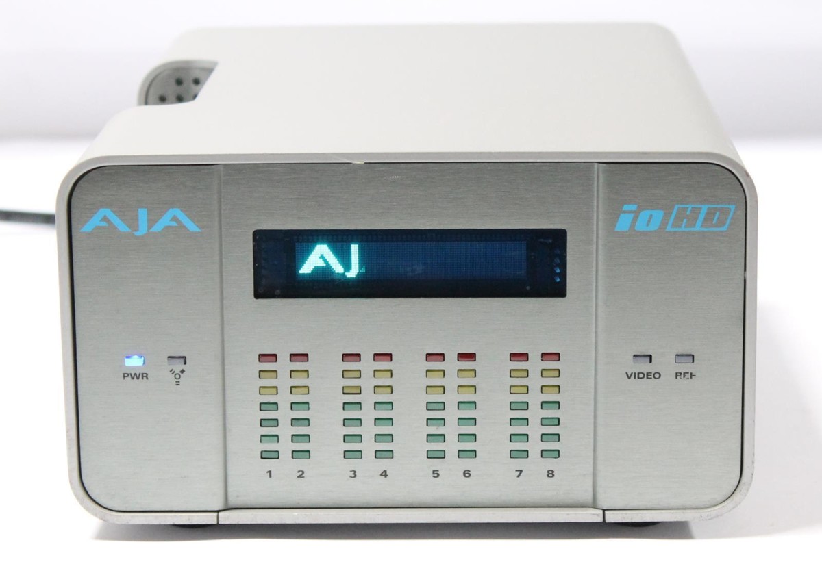 AJA IO HD Media Converter Analog / Digital Capture Device with