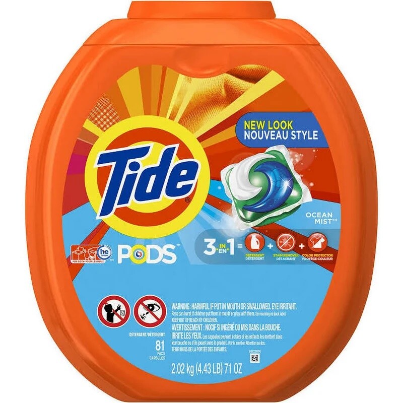 Tide Powder Laundry Detergent, Original 102 Loads 143 oz or up to 81
