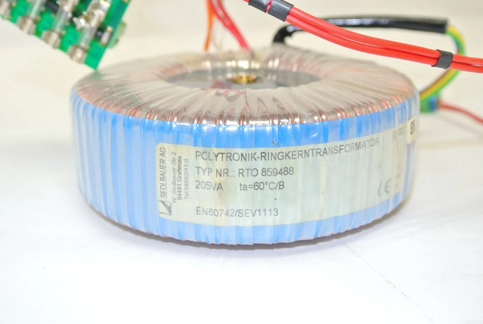 Sedlbauer AG Polytronik Transformer RTO 859488 205VA BMG Labtech Fluostar Optima - Image 2 of 4