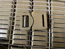 AustriAlpin 25mm / 1" Cobra Pro Style Buckle Coyote Brown FY25CVF Belt Clip