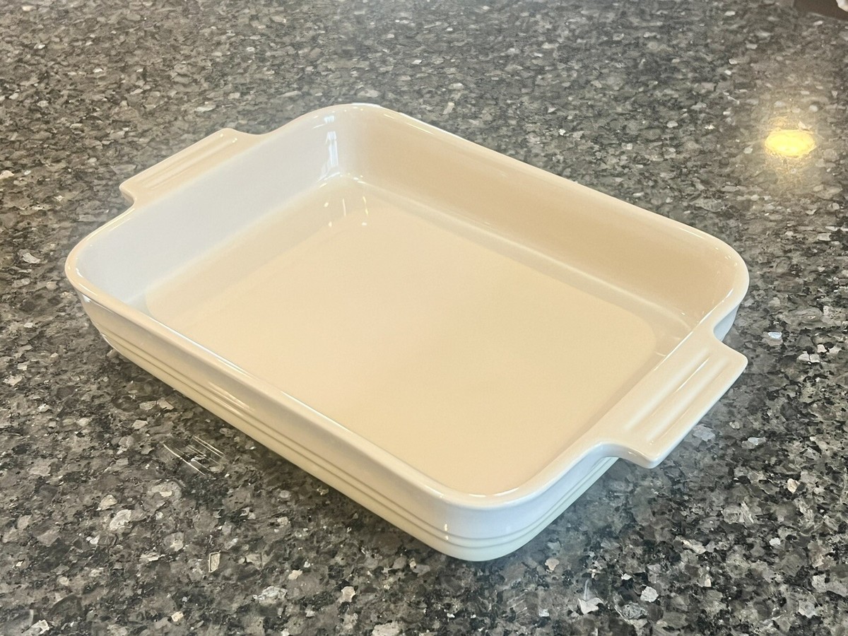 NEW Le Creuset Rectangular Stoneware Baking Dish, 19-01, 32cm
