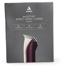 New Andis ProClip AGC Super 2-Speed+ Detachable Blade Clipper Dog Pet