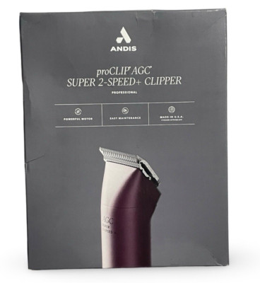 New Andis ProClip AGC Super 2-Speed+ Detachable Blade Clipper Dog Pet