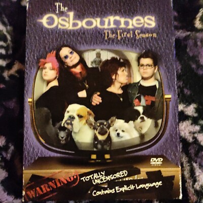 洋画・外国映画 The Osbournes: The First Season DVD The Osbournes Autographs First Season DVD Uncensored Ozzy