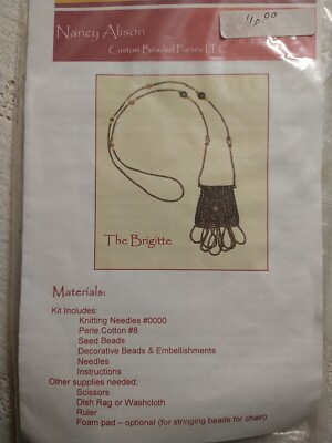 The Brigitte Heirloom Purse Beading Kit Custom Beaded Purses