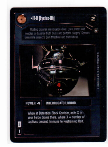 Star Wars CCG Reflections I Dark Side Rare's, Nr-Mint Drop Down Box Sale. - Picture 36 of 56