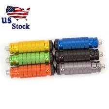 FXCNC CNC Universal Motorcycle Foot Pegs Rear set Footrest Racing Pedals Step US