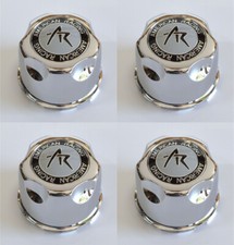 4x American Racing 3.42 Snap In Wheel Rim Center Caps Chrome 1342100s 5 6 Lug