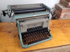 TYPEWRITER CONTINENTAL STANDARD RARE LATE VARIANT 1954  - NO RISK WITH SHIPPING thumbnail