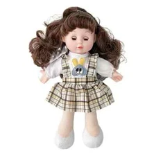 Life Like Music Baby Doll , Plush 13” Soft Body Opens and Closes Eyes , Gift