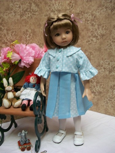 Effner 13" Little Darling Pattern "Sunday Best" Dress Jacket, Hat - Picture 3 of 6