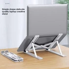 Adjustable Laptop Stand Portable Laptop Riser 10-14" Laptop Holder for Desk UK